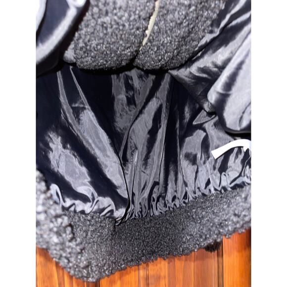 Wild fable, Teddy bomber coat, black XS/S - Picture 5 of 7